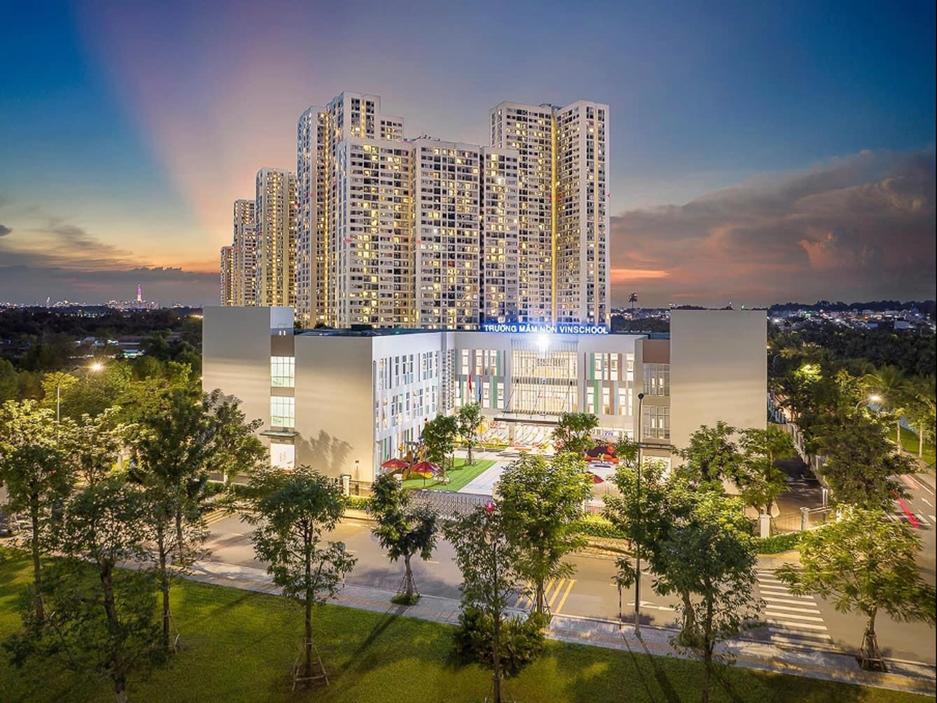 Hệ thống vườn treo làm nên chất riêng của dự án Lumiere Boulevard