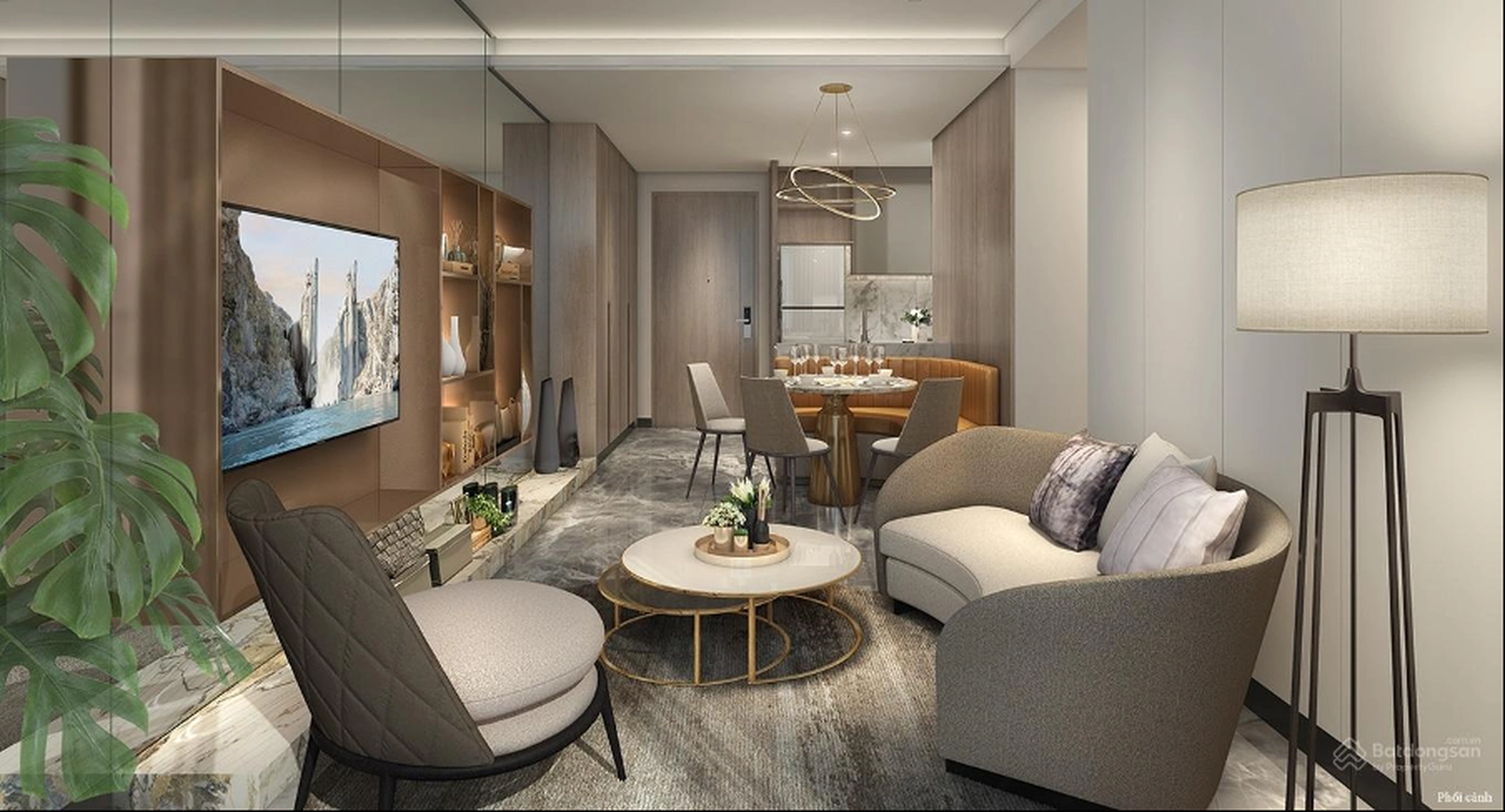 Căn hộ 1PN+ tòa D Masteri West Heights 46.95m2 đang bán bao nhiêu? 