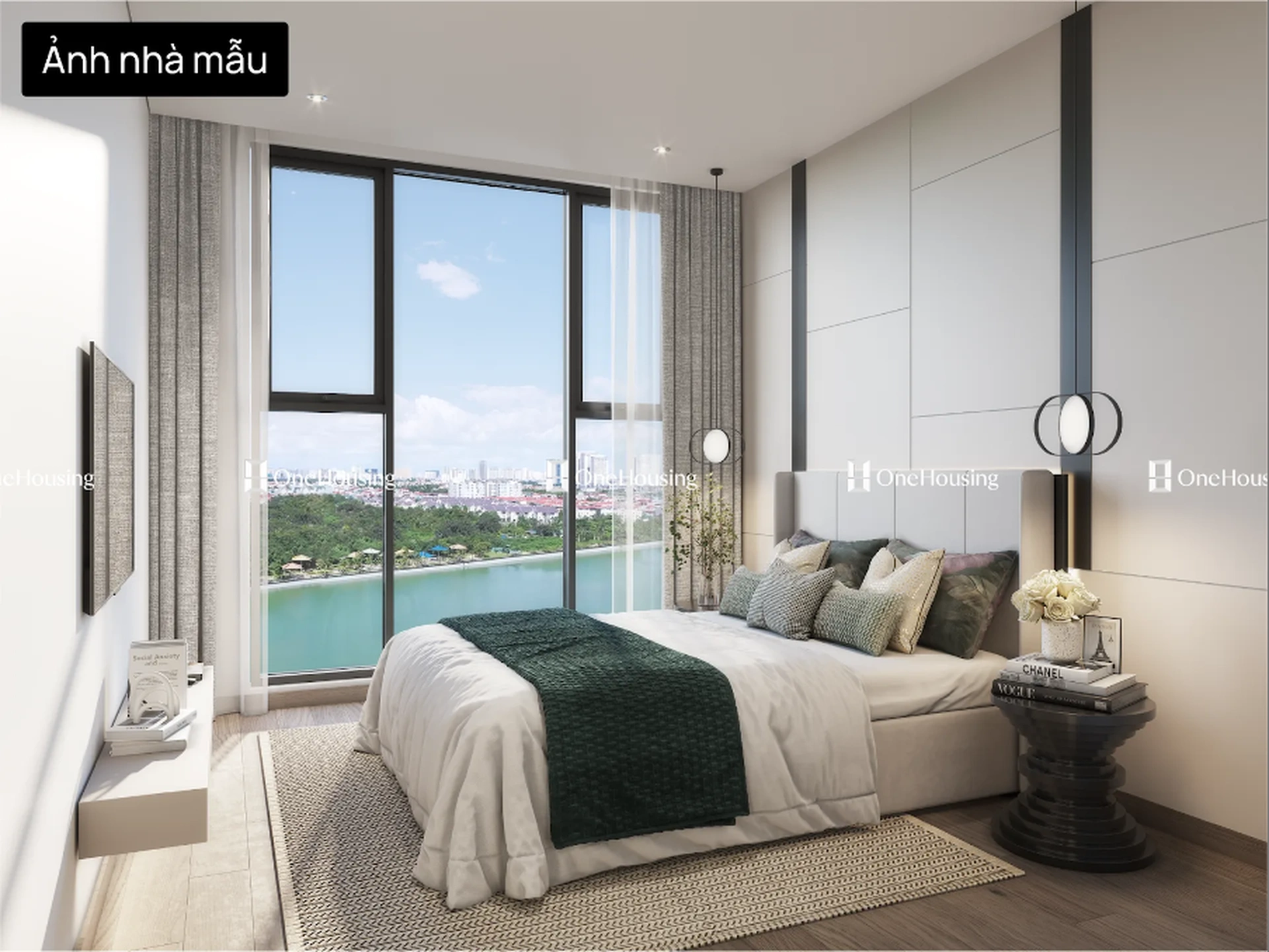 Căn hộ 1PN+ tòa D dự án Masteri West Heights 42m2 có giá bán bao nhiêu?