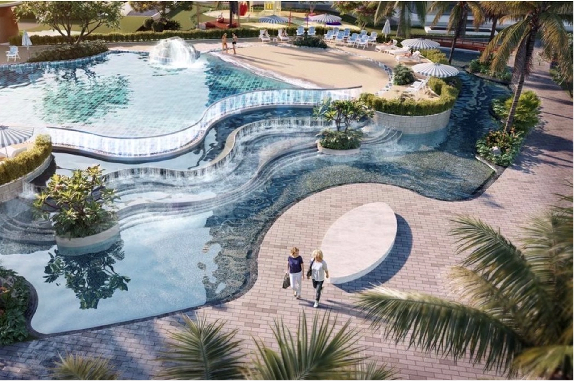 Chất lượng nước tại hồ bơi 3 layer tại phân khu Beverly Vinhomes Grand Park Quận 9 như thế nào?