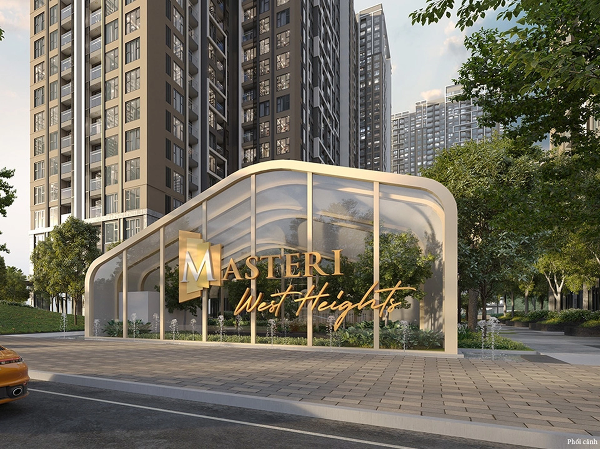 Căn hộ Studio thuộc toà West B dự án Masteri West Heights đang có mức giá bán là bao nhiêu?