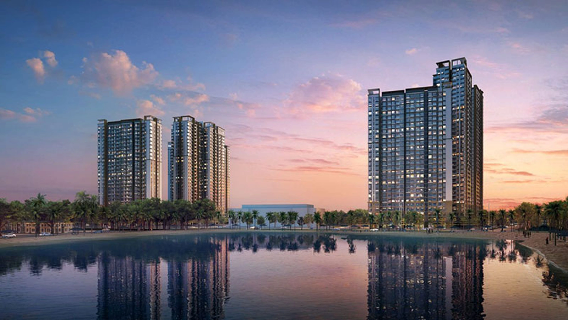 Tòa M1 dự án Masteri Waterfront có bao nhiêu tầng và vị trí thế nào?