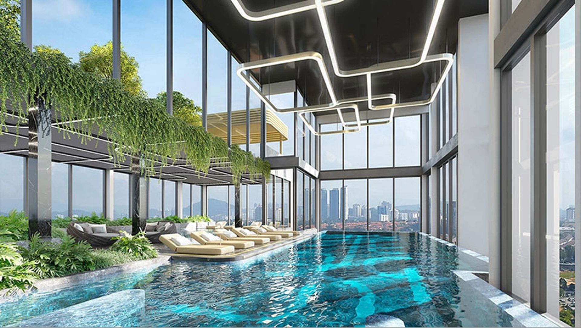 Bể bơi view panorama phân khu Miami tại dự án Masteri Waterfront có gì đặc biệt?