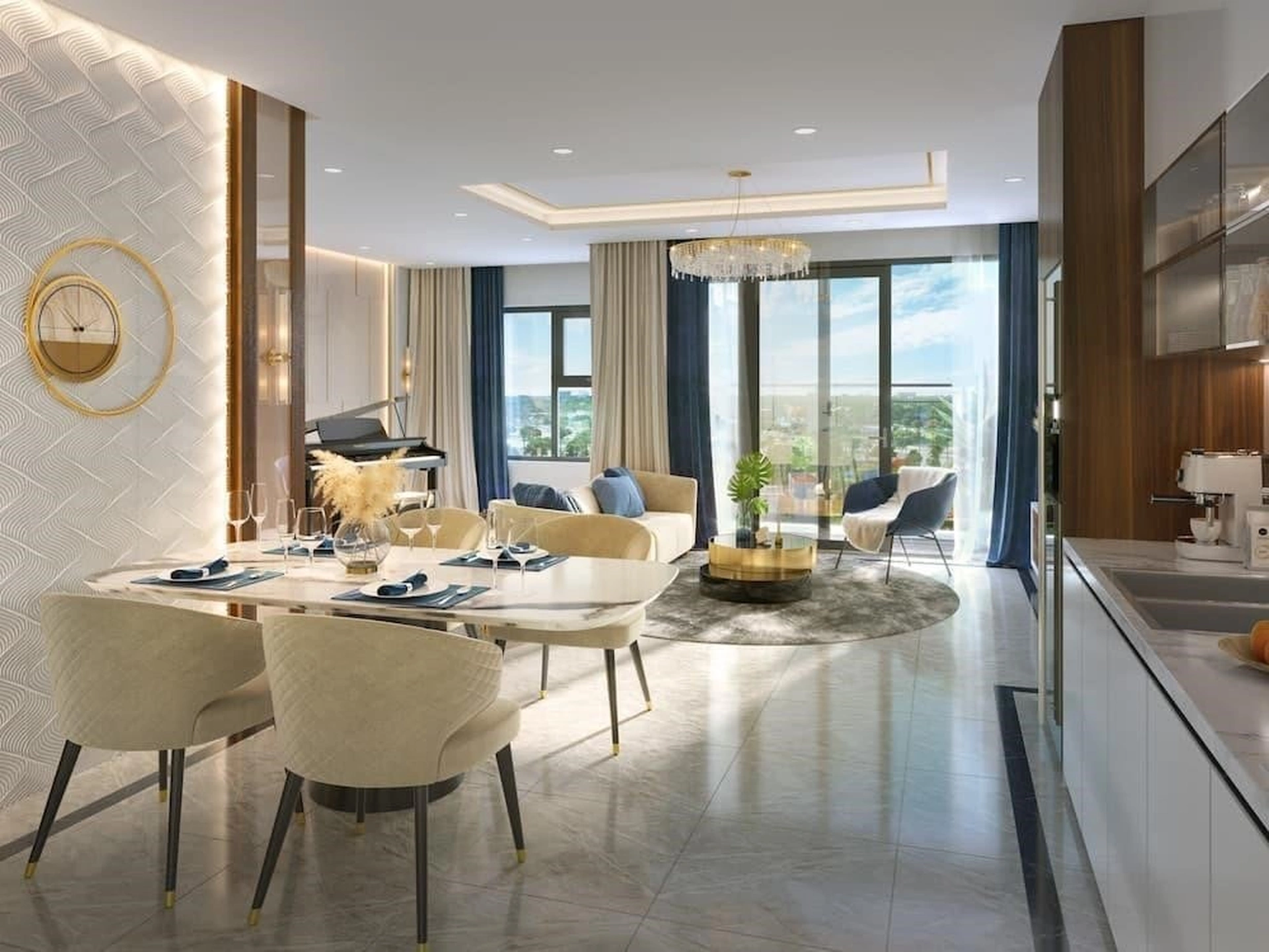 Căn 3PN tòa GS1 - The Miami - Vinhomes Smart City hướng Tây Bắc, Tây Nam có giá bao nhiêu 1m2?