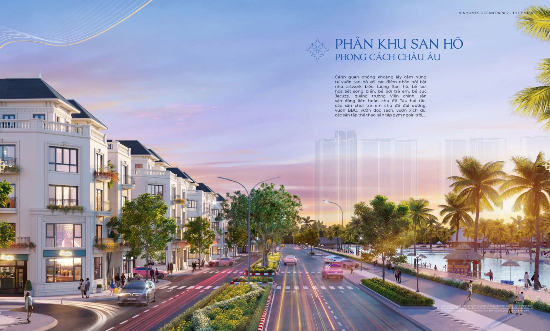 Vì sao nên mua Shophouse hướng Nội khu - Căn thường hướng Đông Bắc khu Sao Biển - Vinhomes Ocean Park 2 ở OneHousing?