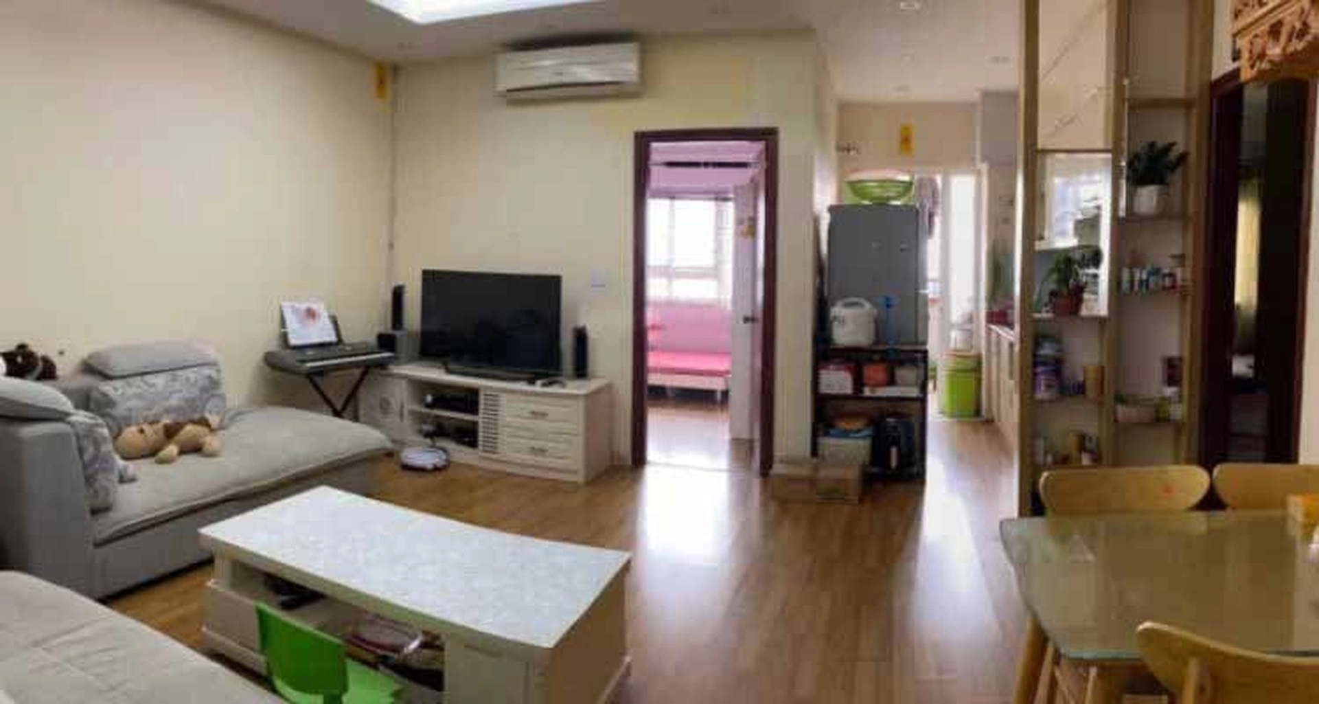 Căn 2PN ở chung cư Viện Bỏng Lê Hữu Trác huyện Thanh Trì có diện tích thế nào?
