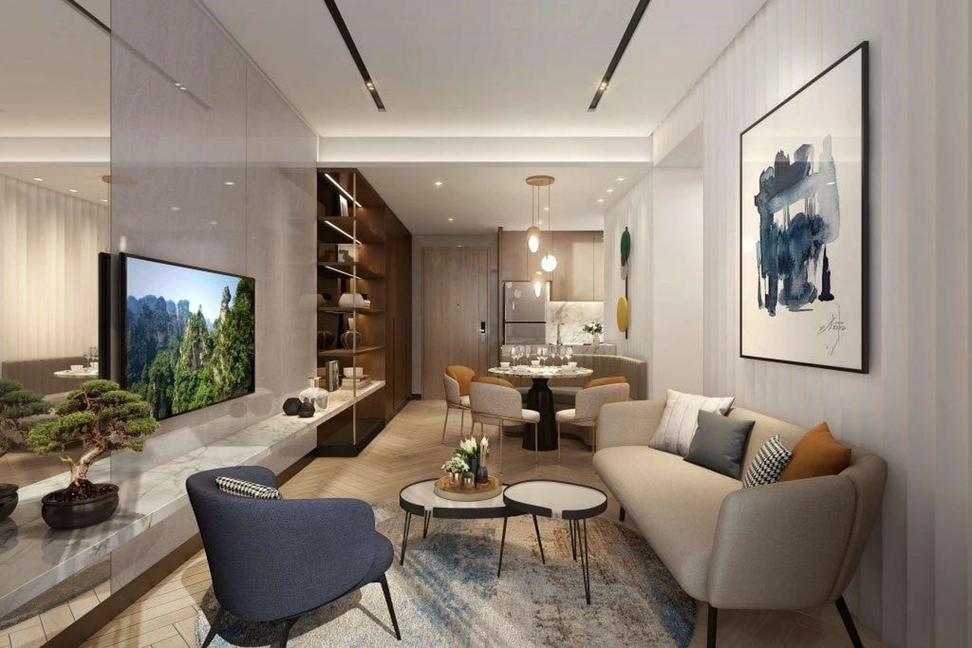 Căn 1PN+ tòa M1 - Miami - Masteri Waterfront hướng Đông Bắc giá bao nhiêu 1m2?