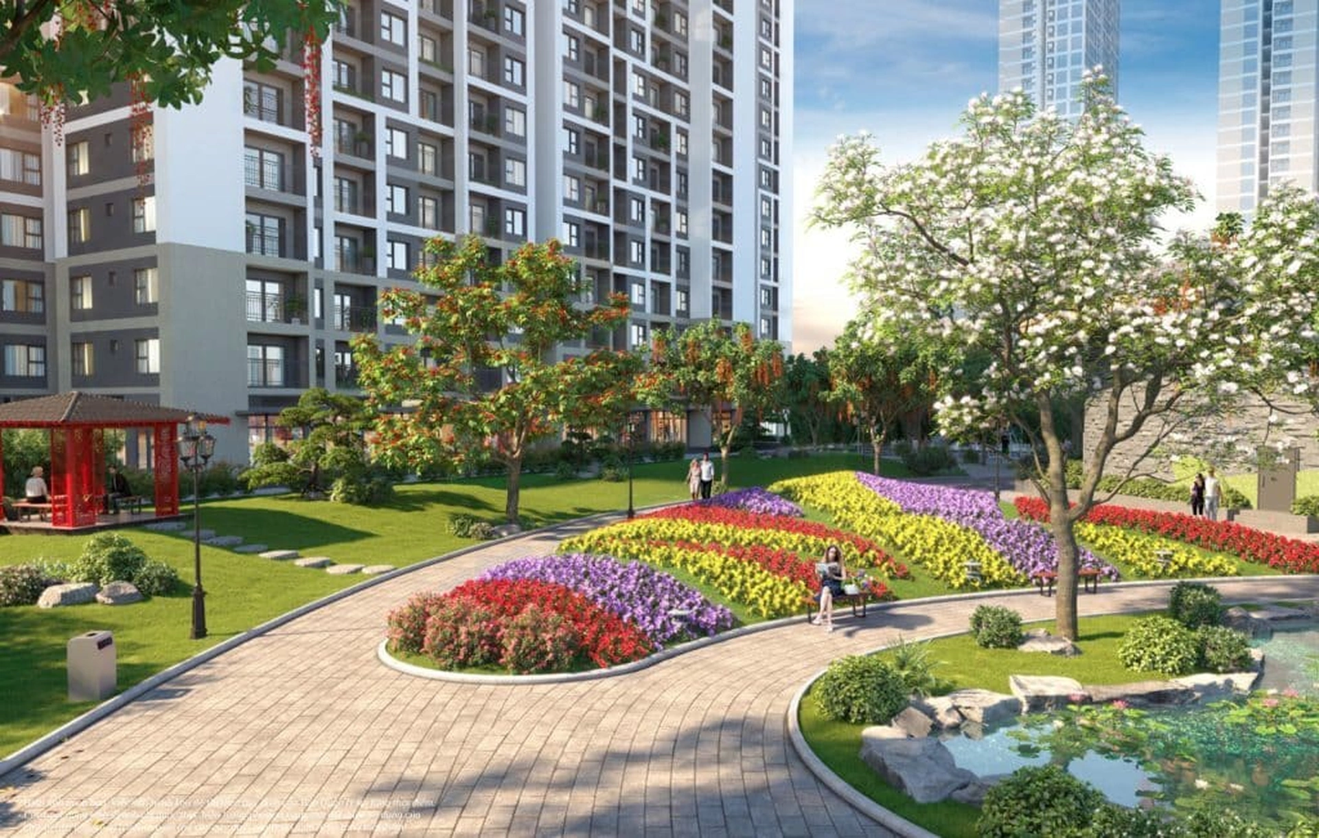 Căn 1PN+ tòa SA2 - The Sakura - Vinhomes Smart City hướng Tây Nam có giá bao nhiêu 1m2?