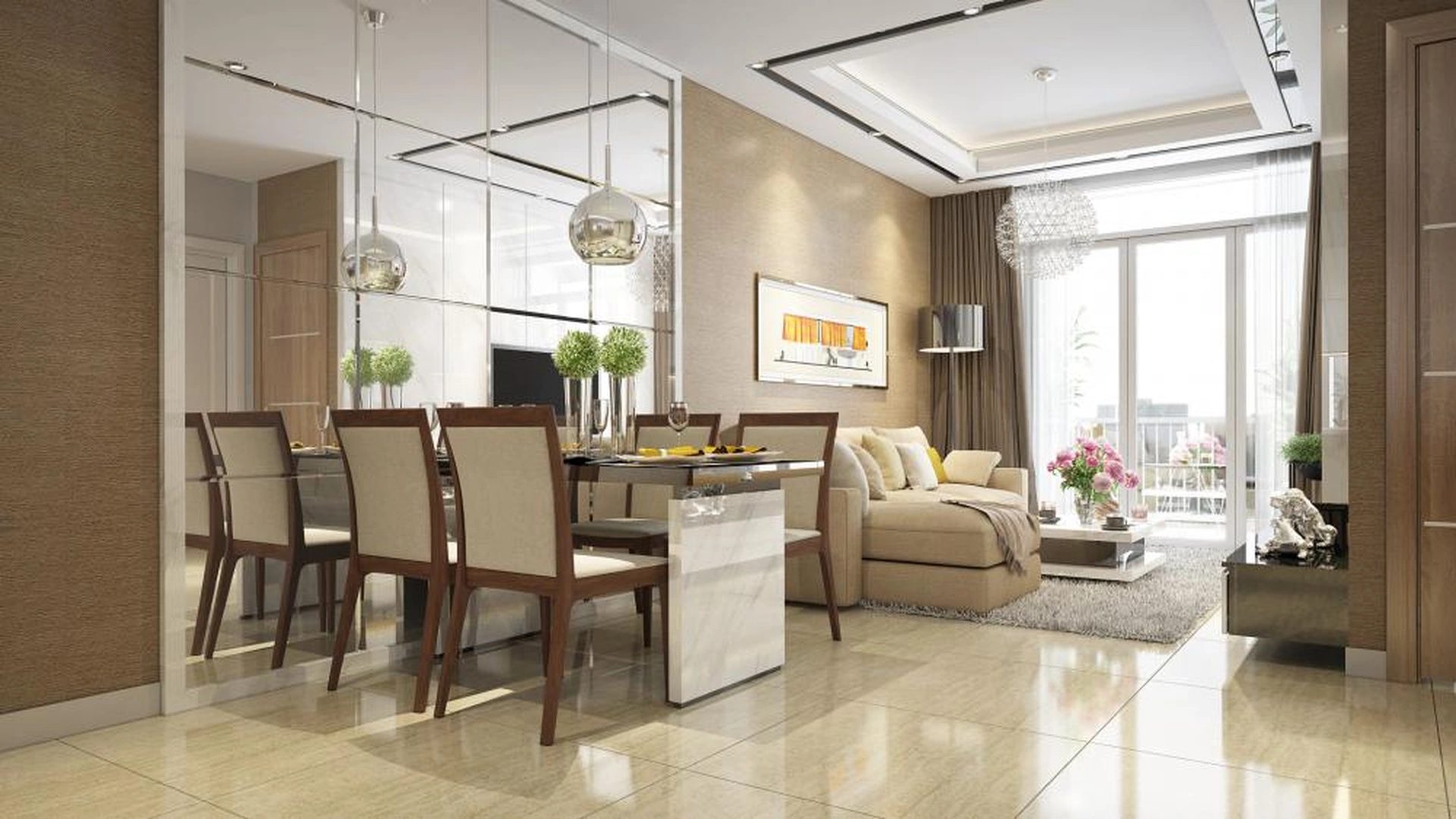 Căn 2PN tòa GS3 - The Miami - Vinhomes Smart City hướng Đông Bắc, Tây Bắc có giá bao nhiêu 1m2?