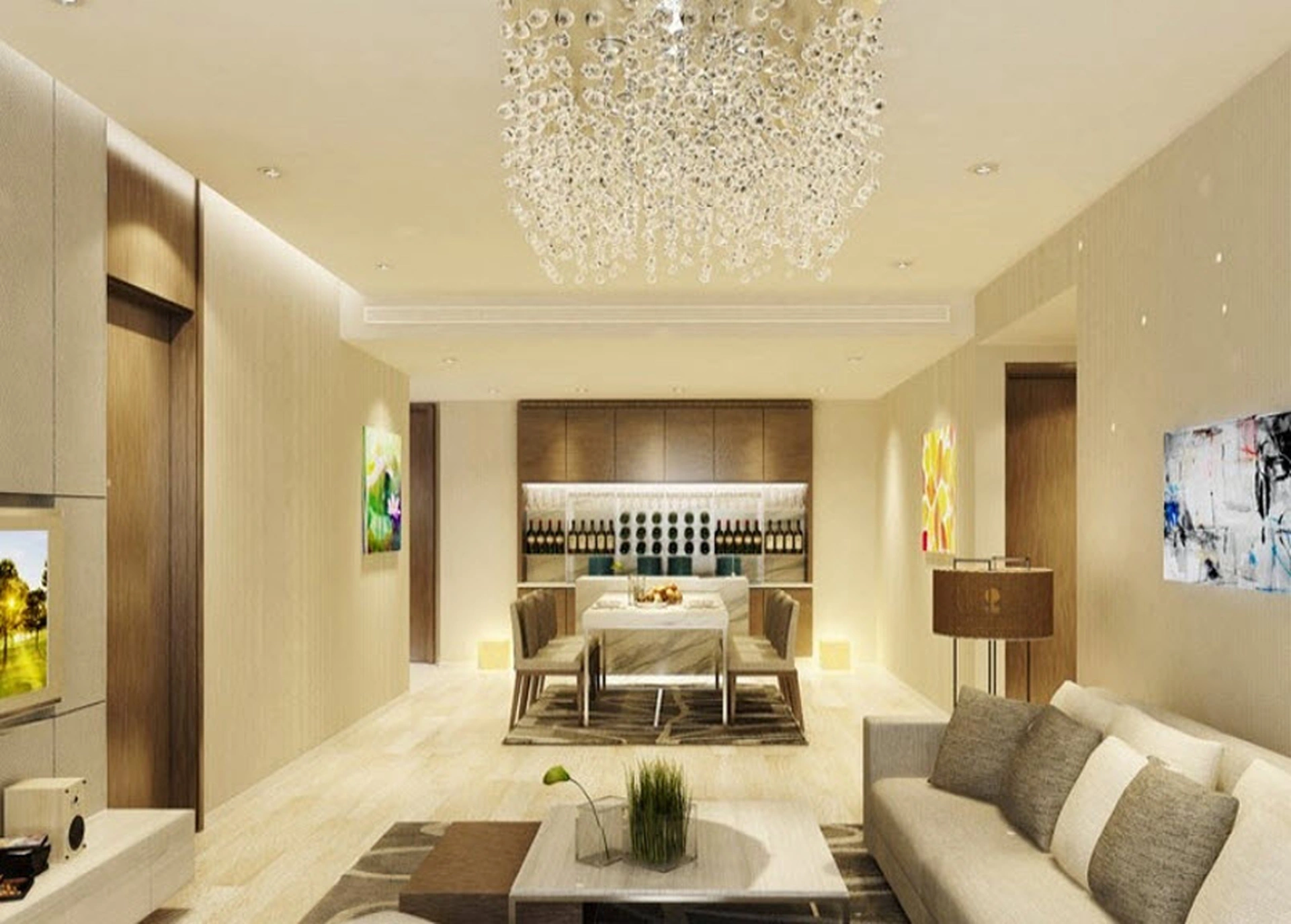 Căn 2PN 3PN chung cư Hòa Bình Green City quận Hai Bà Trưng có diện tích bao nhiêu?