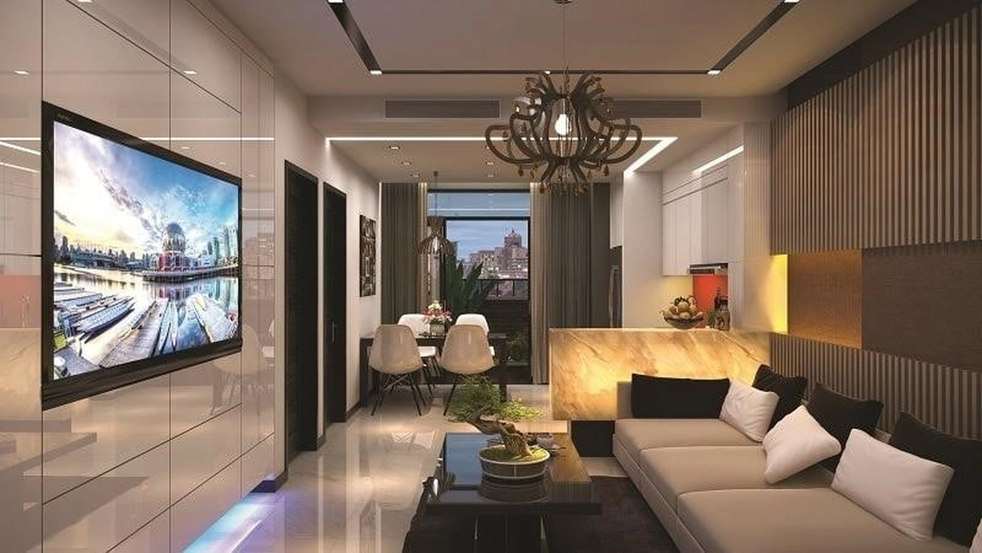 Căn 2PN 3PN 4PN chung cư Luxury Park Views quận Cầu Giấy có diện tích bao nhiêu?