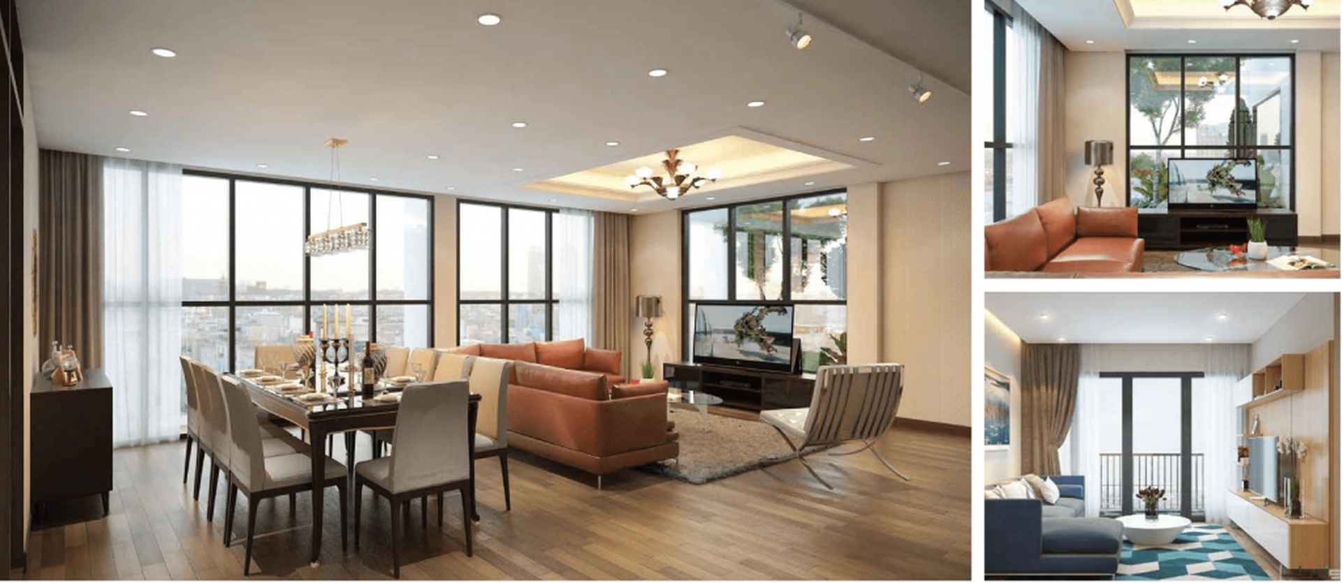 Căn 2PN 3PN 4PN chung cư Iris Garden quận Nam Từ Liêm có diện tích bao nhiêu?
