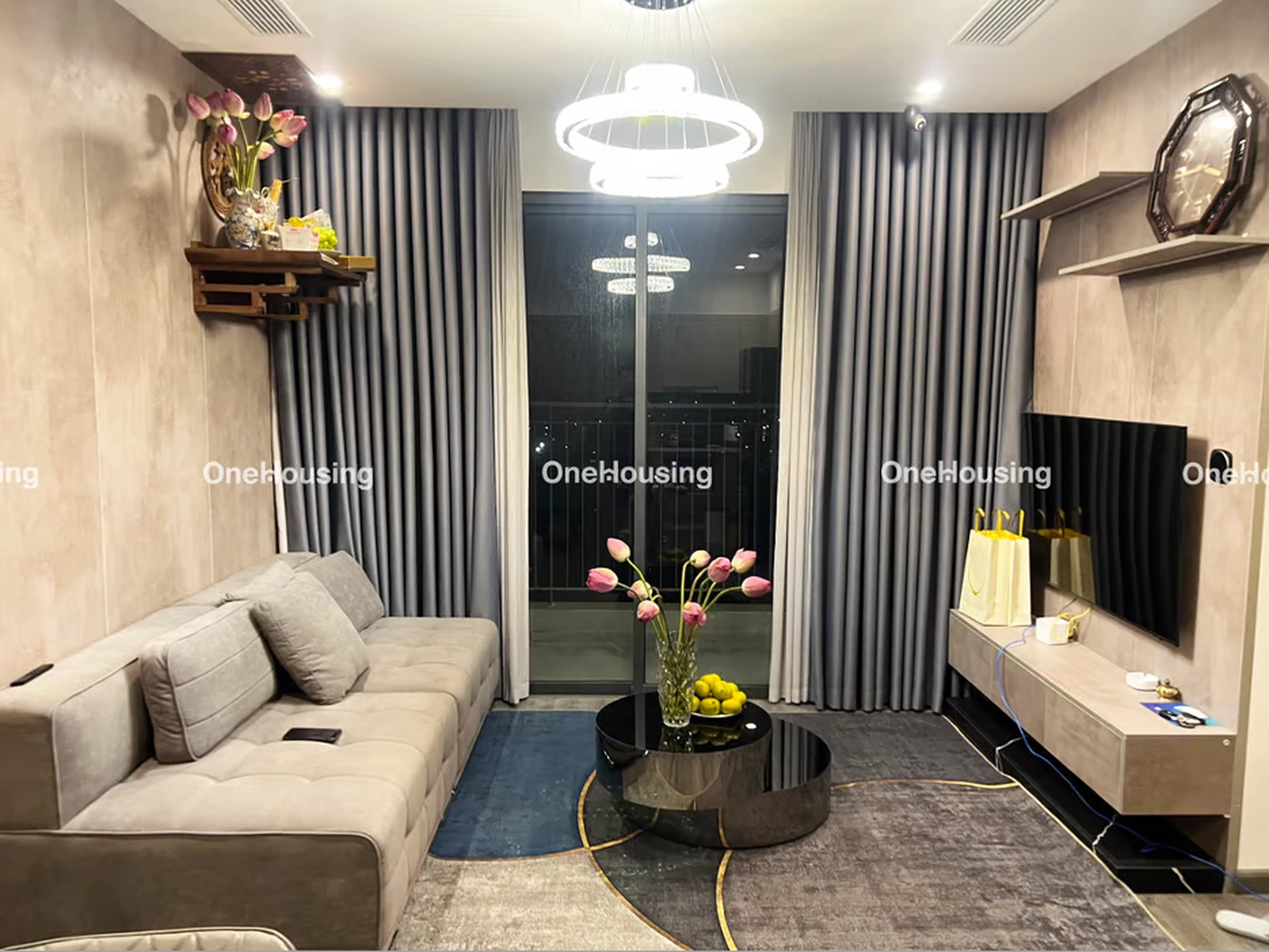 Căn 3PN tòa R1.02 - The Zenpark - Vinhomes Ocean Park Gia Lâm hướng Tây Bắc, Tây Nam giá bao nhiêu 1m2?