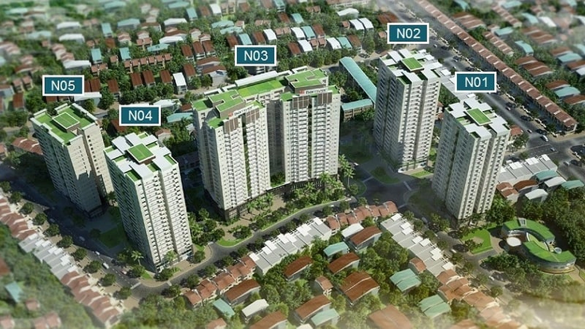 Căn 2PN 3PN chung cư Premier Berriver quận Long Biên có diện tích bao nhiêu?