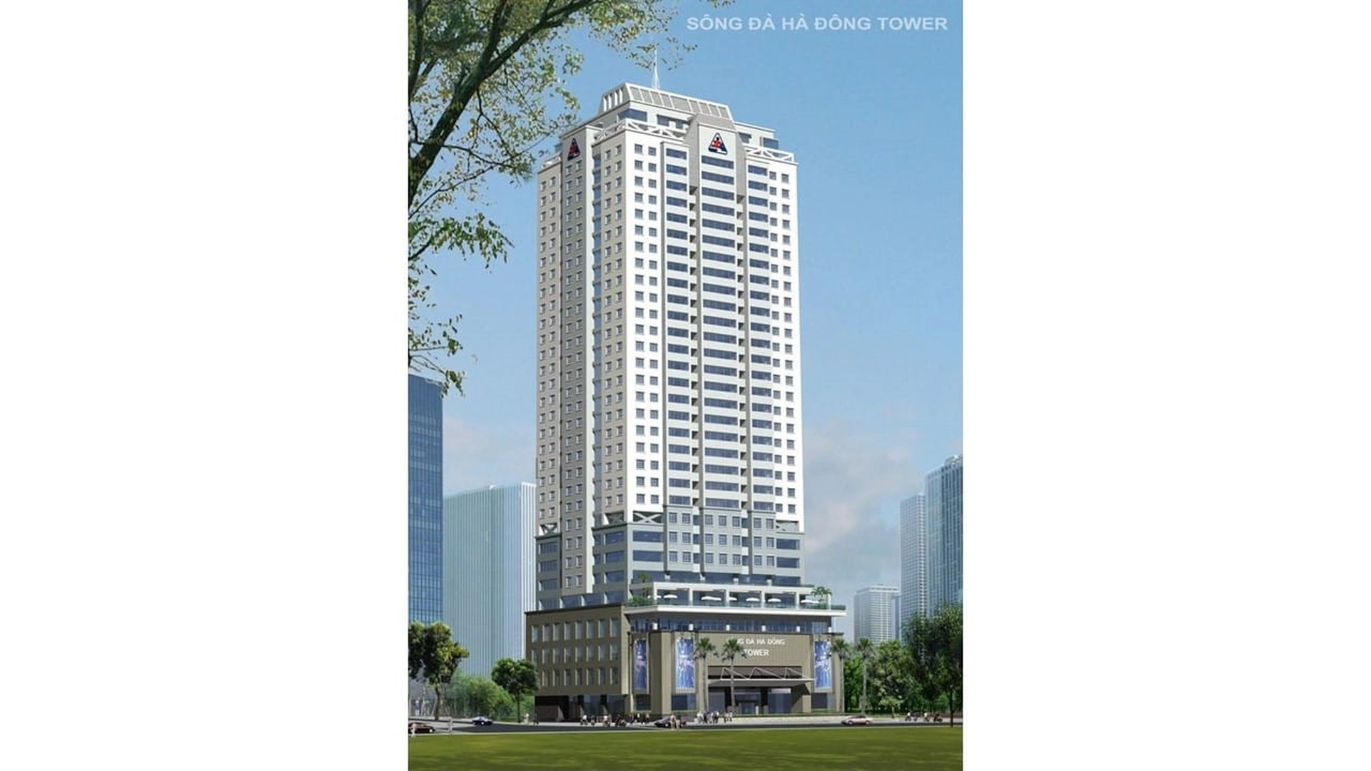 Căn 2PN 3PN chung cư Sông Đà Hà Đông Tower có diện tích bao nhiêu?