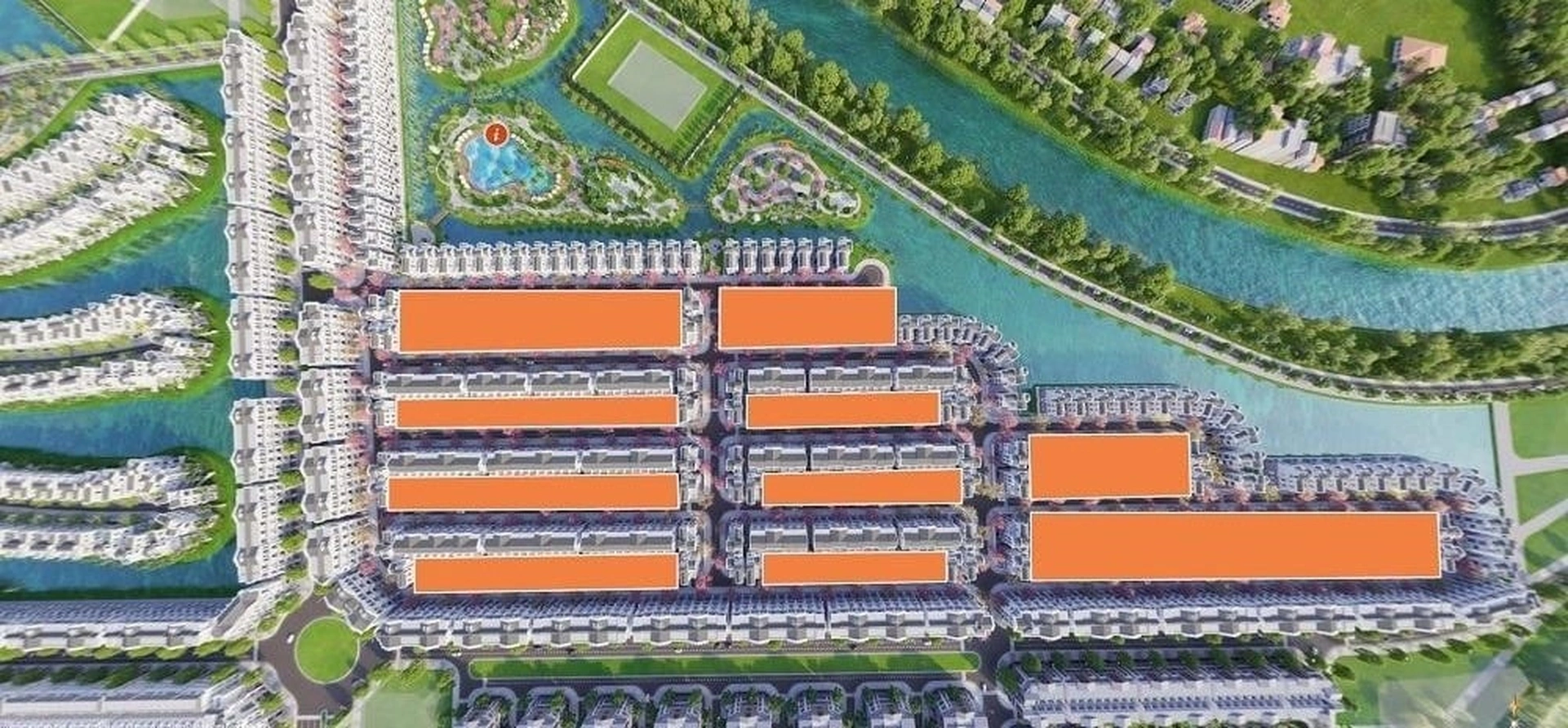 Tìm hiểu đặc điểm của loại hình biệt thự đơn lập và song lập tại phân khu Vịnh Xanh - Vinhomes Ocean Park 3