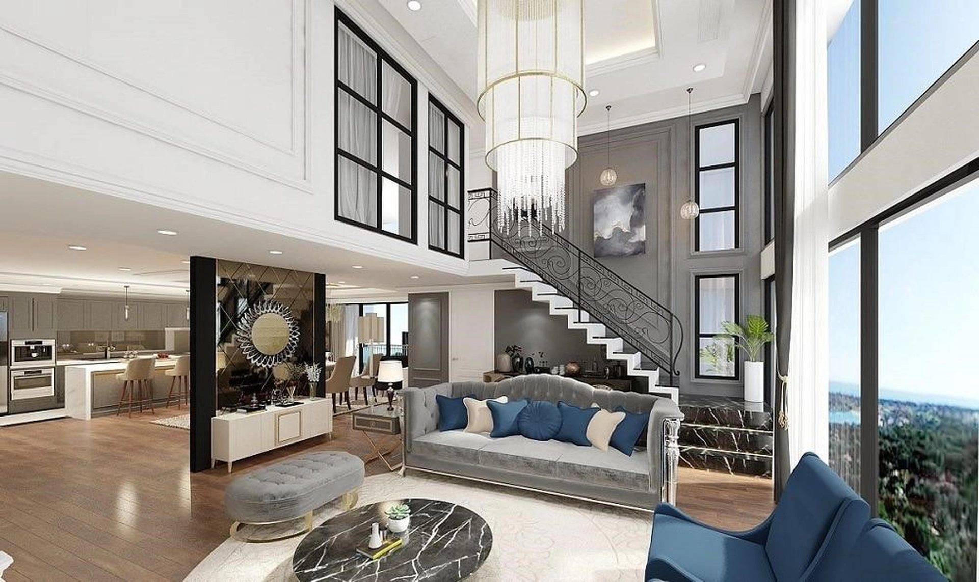 Tiêu chuẩn bàn giao căn hộ Duplex tại tòa B dự án Masteri West Heights Tây Mỗ
