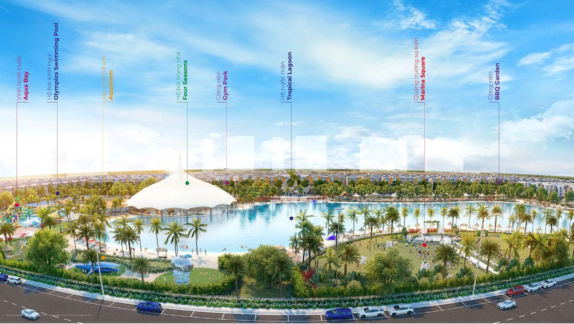 Tiện ích tại phân khu Phố Biển Vinhomes Ocean Park 3 có những gì hấp dẫn thu hút khách hàng đầu tư? 