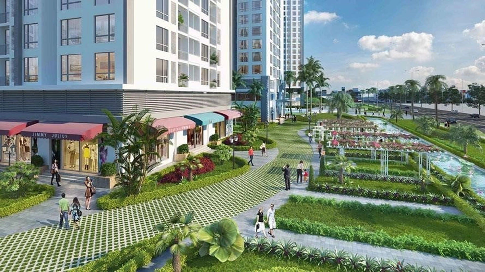 Quy mô và mật độ xây dựng của chung cư Thăng Long Yên Hòa quận Cầu Giấy như thế nào?