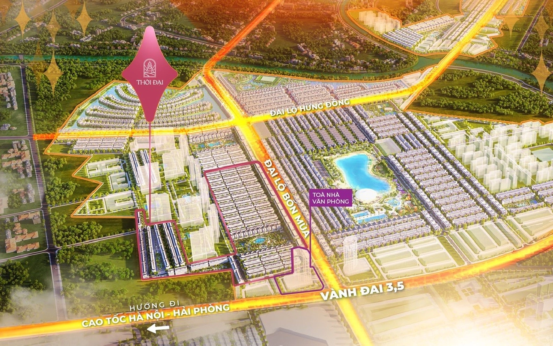 Tìm hiểu đặc điểm của các căn liền kề tại phân khu Thời Đại - Vinhomes Ocean Park 3