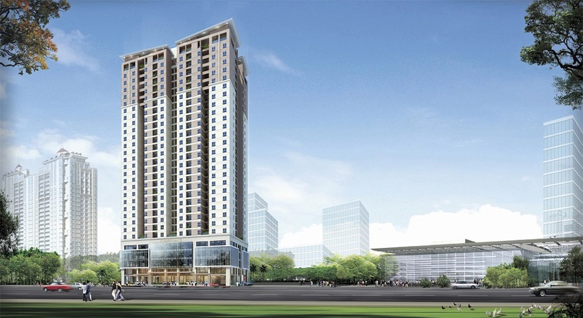 Quy mô và mật độ xây dựng chung cư HUD3 Tower quận Hà Đông như thế nào?
