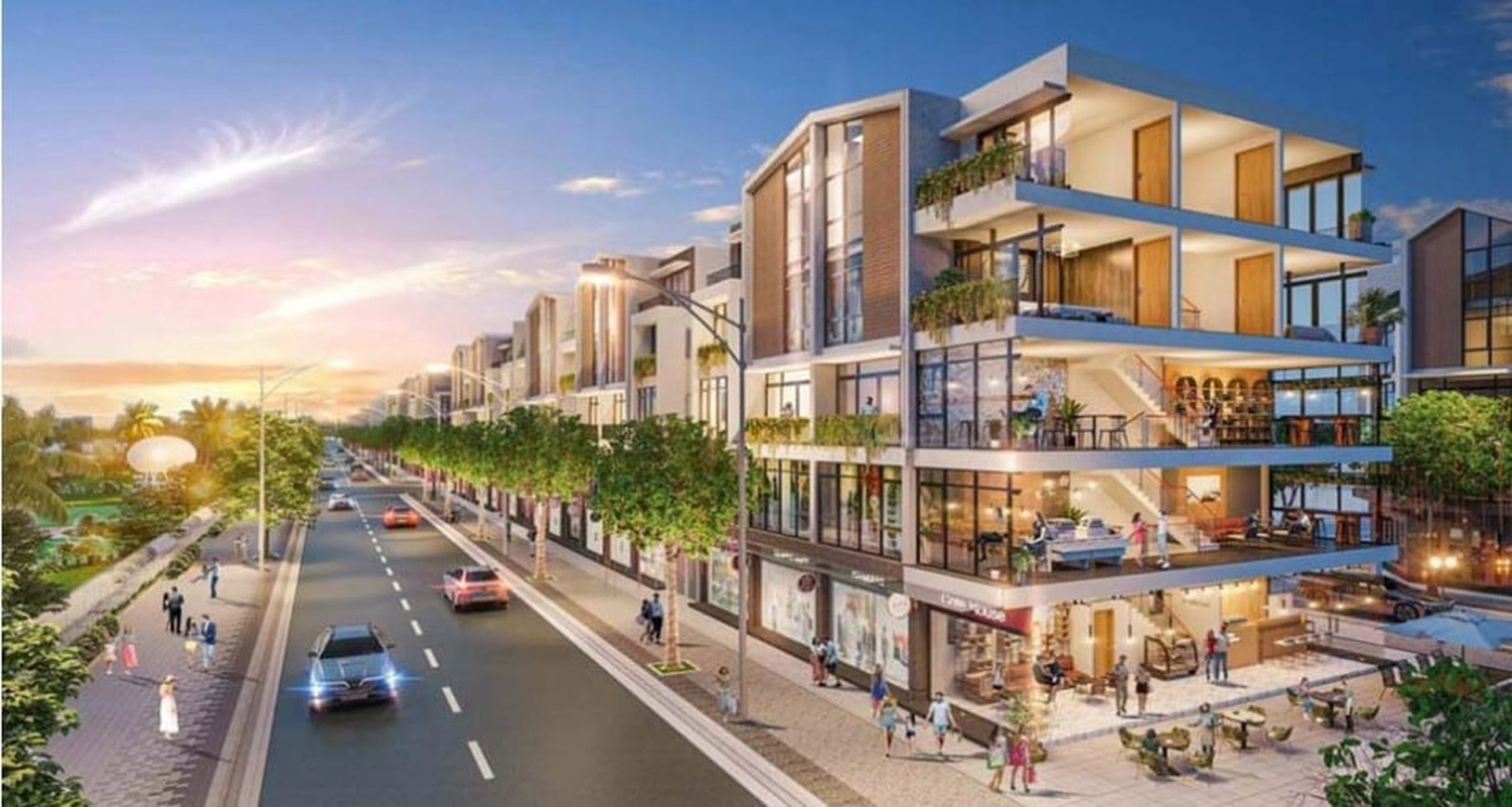 Nên chọn đầu tư Shophouse ở phân khu Thời Đại hay phân khu Ánh Dương?