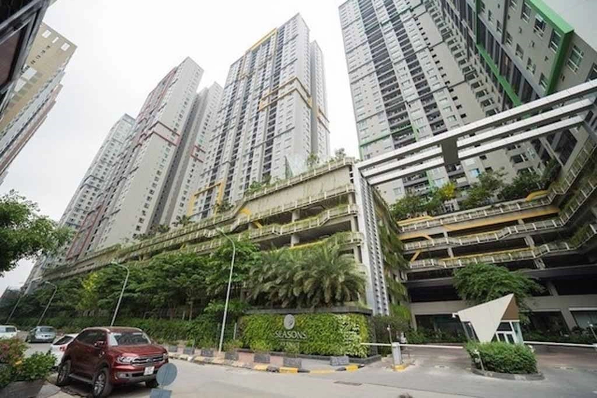 Quy mô và mật độ xây dựng chung cư Seasons Avenue quận Hà Đông như thế nào?