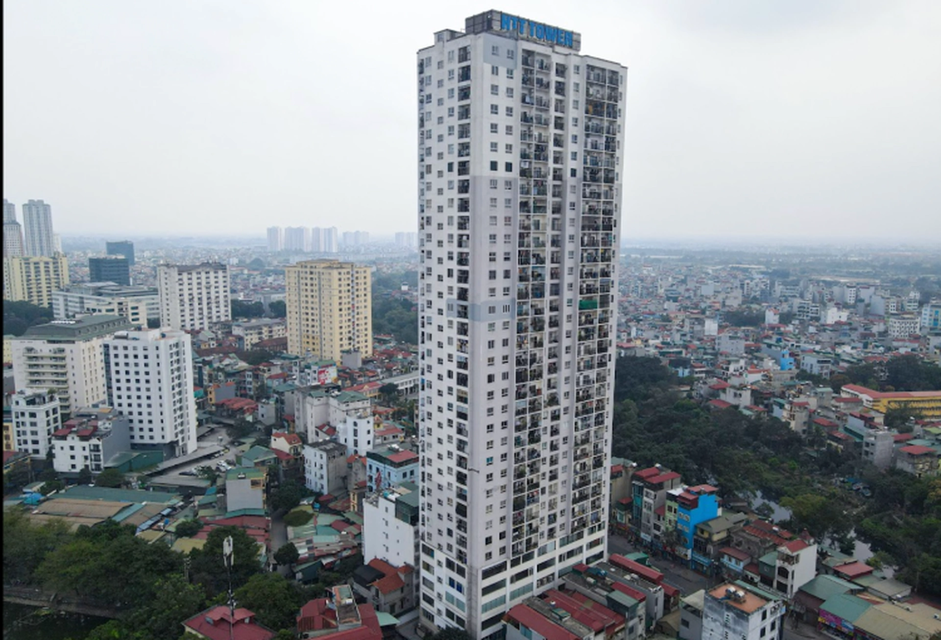 Quy mô và mật độ xây dựng chung cư HTT Tower 2 quận Hà Đông như thế nào?