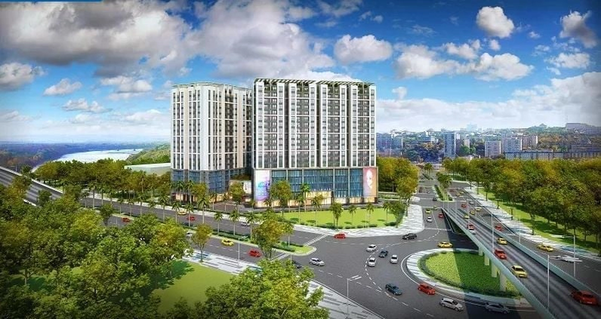 Quy mô và mật độ xây dựng chung cư Northern Diamond quận Long Biên như thế nào?