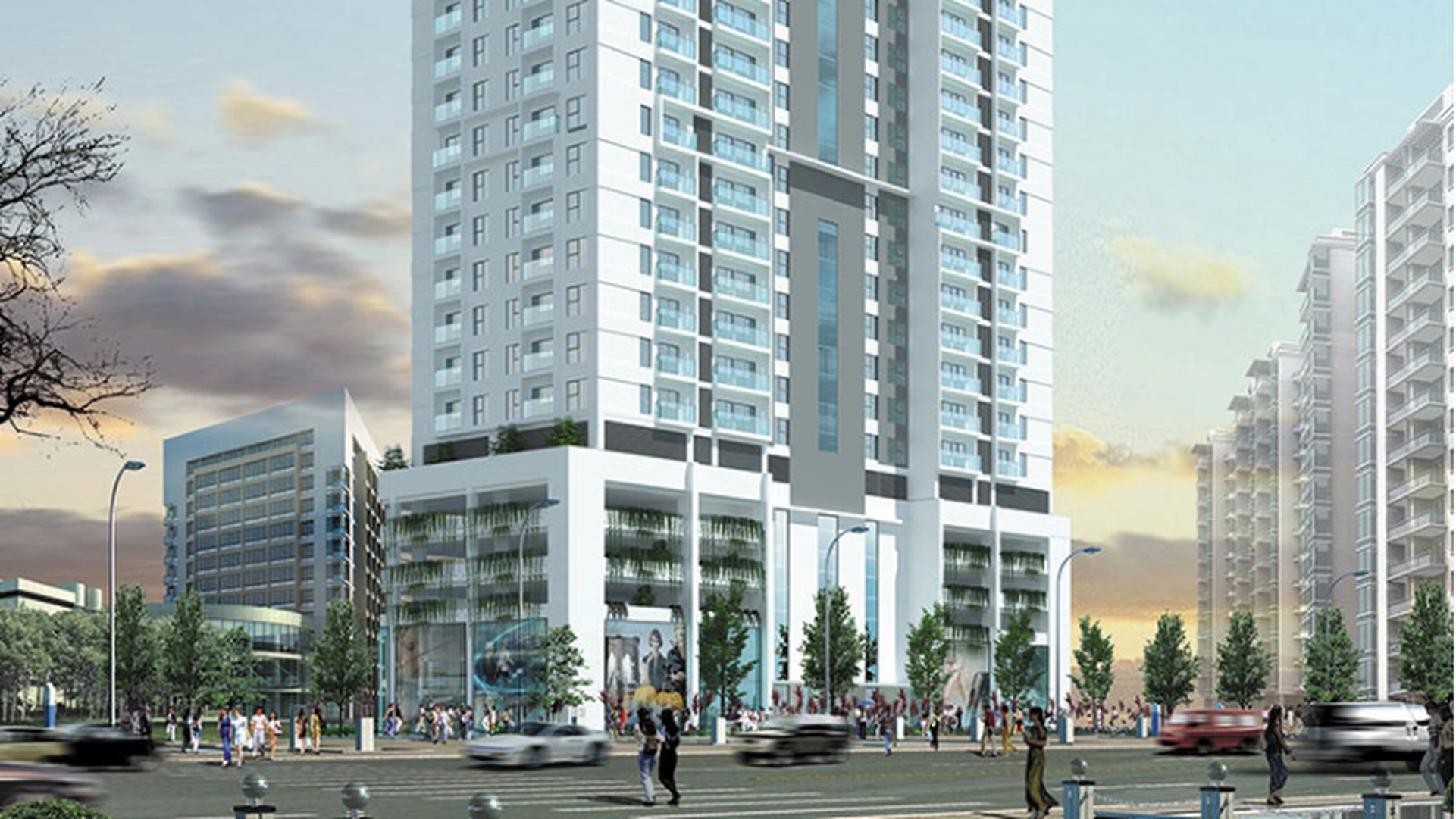 Quy mô và mật độ xây dựng chung cư Xuân Mai Riverside quận Hà Đông như thế nào?