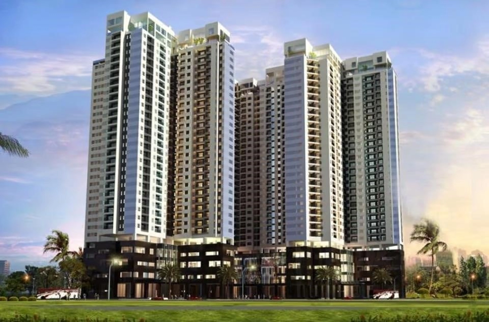 Quy mô và mật độ xây dựng chung cư Golden Palace quận Nam Từ Liêm là bao nhiêu?