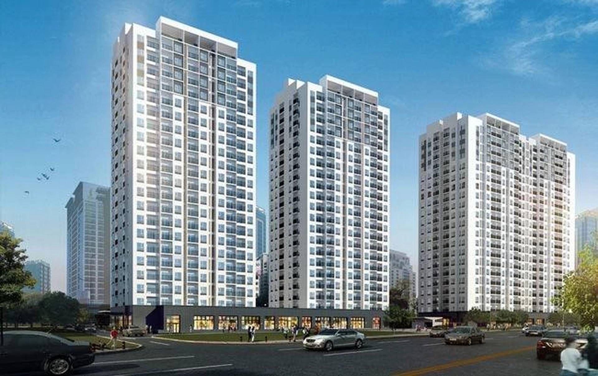 Quy mô và mật độ xây dựng chung cư Thông Tấn Xã quận Hoàng Mai như thế nào?