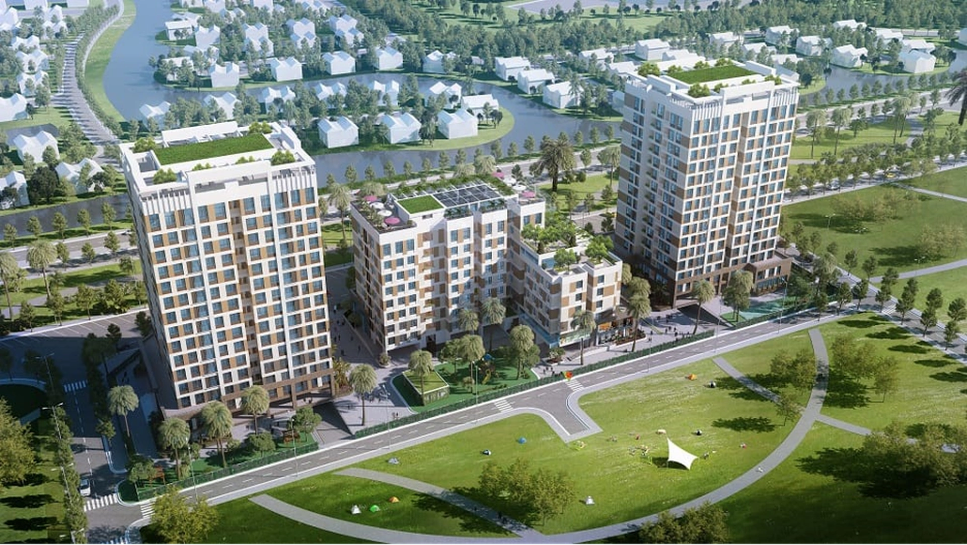 Quy mô và mật độ xây dựng chung cư Valencia Garden quận Long Biên như thế nào?