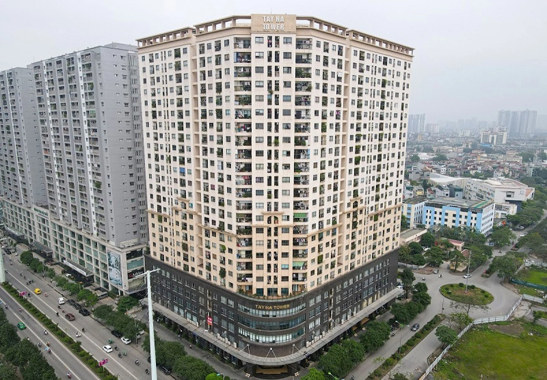 Quy mô và mật độ xây dựng chung cư Tây Hà Tower quận Nam Từ Liêm là bao nhiêu?