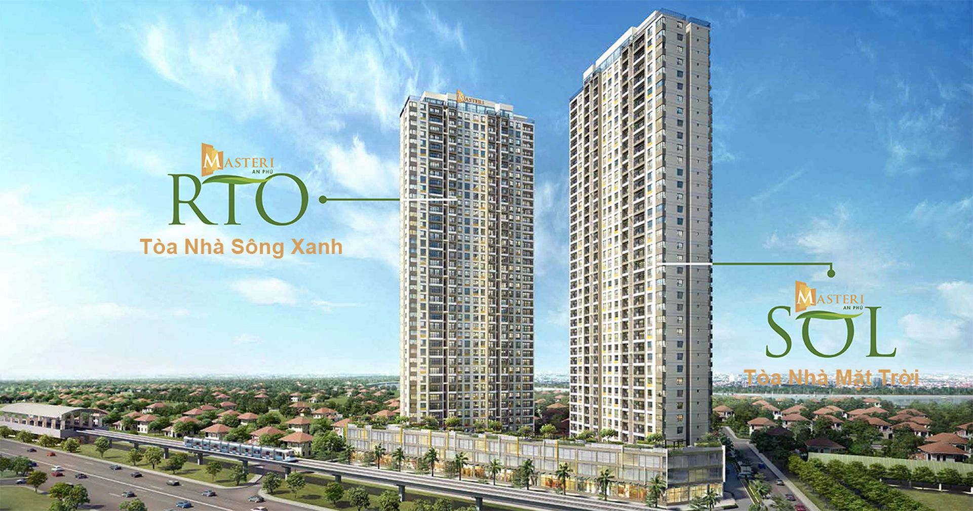 Mặt bằng căn hộ 2PN, 2WC tại tòa Sol dự án Masteri An Phú có gì nổi bật?