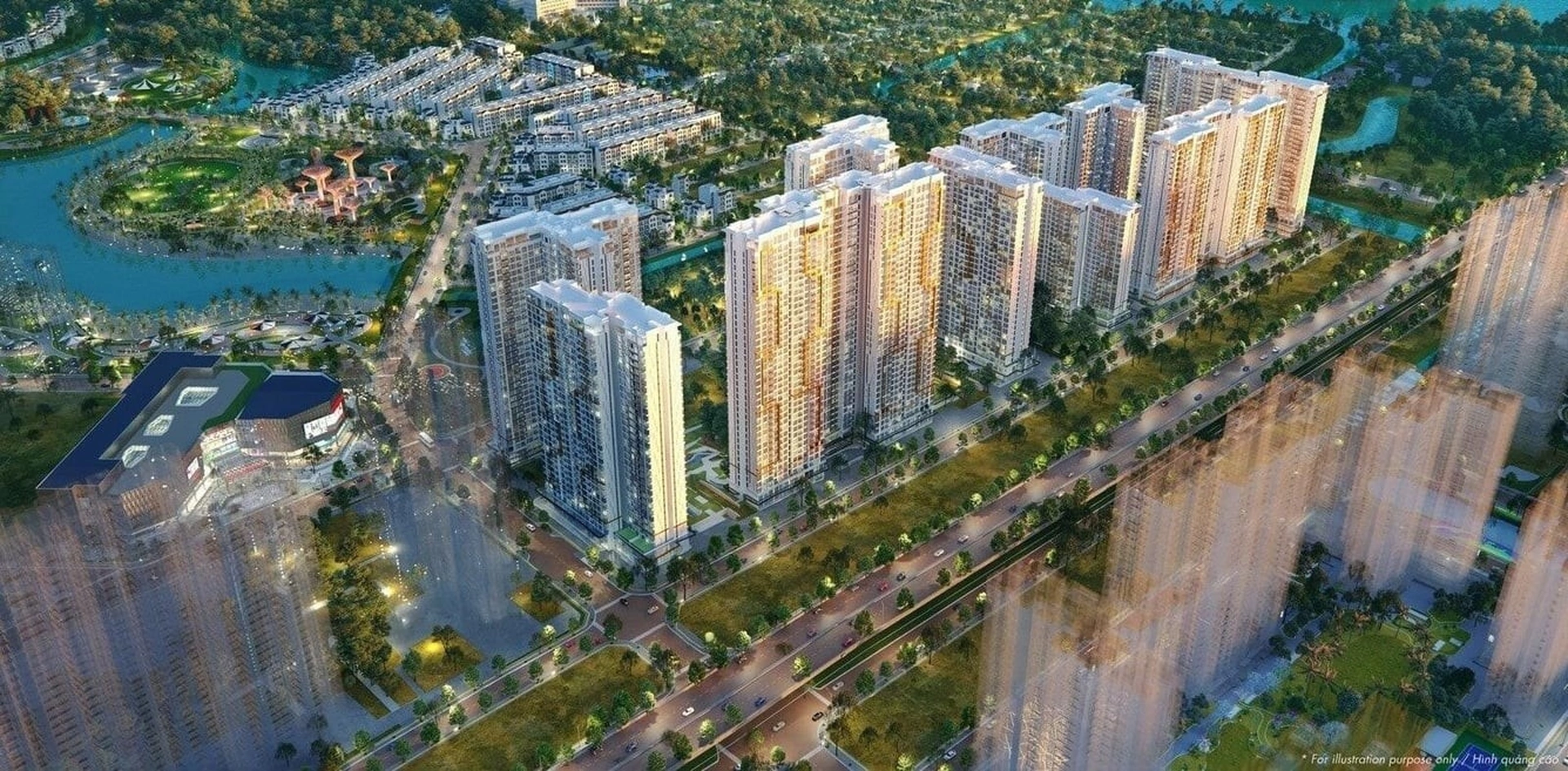 Thiết kế tòa D phân khu Riviera dự án Masteri Centre Point theo hình chữ gì?
