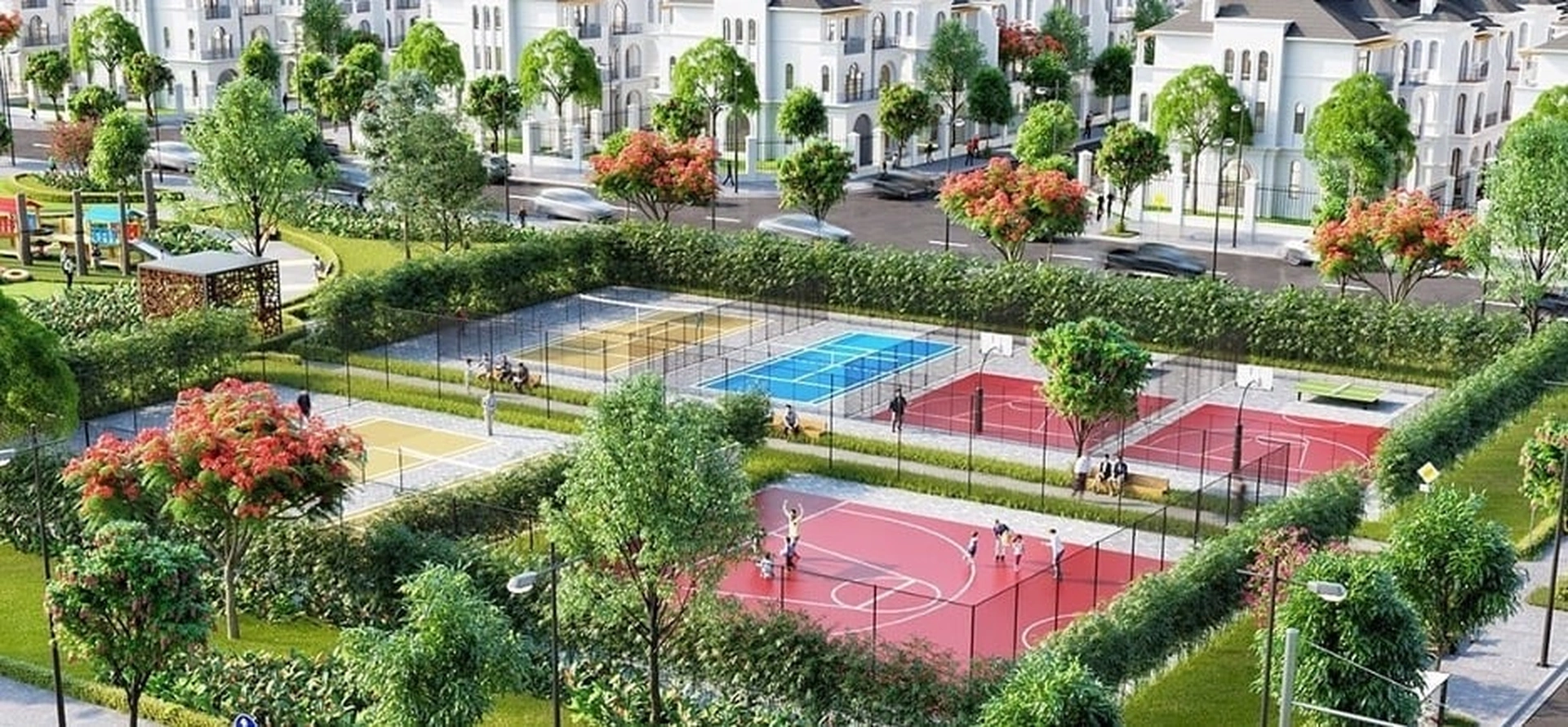 Masteri Centre Point có những sân thể thao nào?