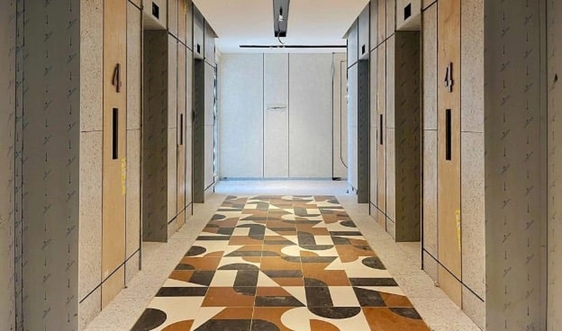 Không gian sống rộng rãi cùng sảnh hành lang rộng đến 1.8m tại Masteri Centre Point 
