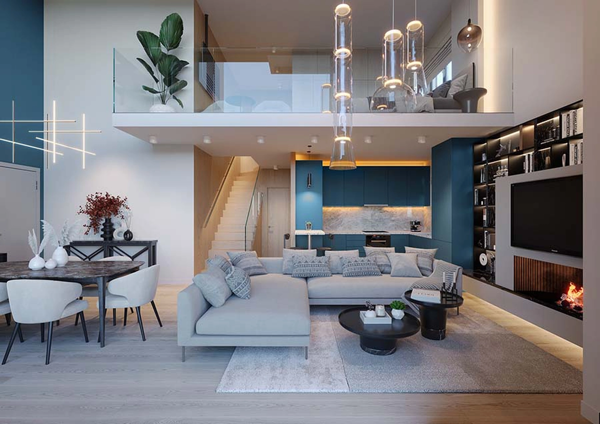 Chi tiết thông số thiết kế căn hộ Duplex dự án Masteri Centre Point