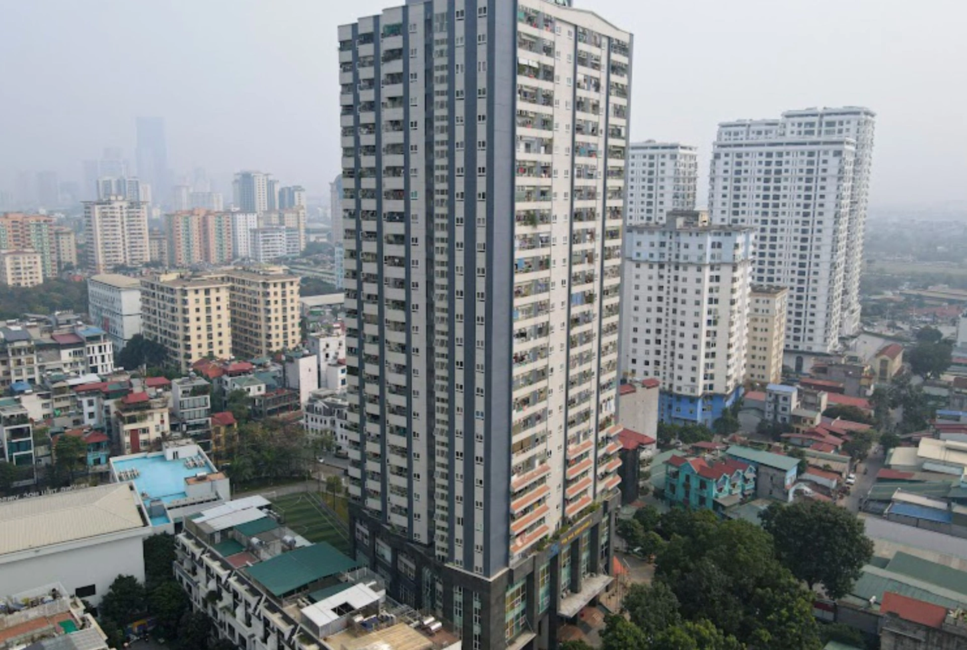 Quy mô và mật độ xây dựng chung cư Vinaconex 7 quận Nam Từ Liêm như thế nào?