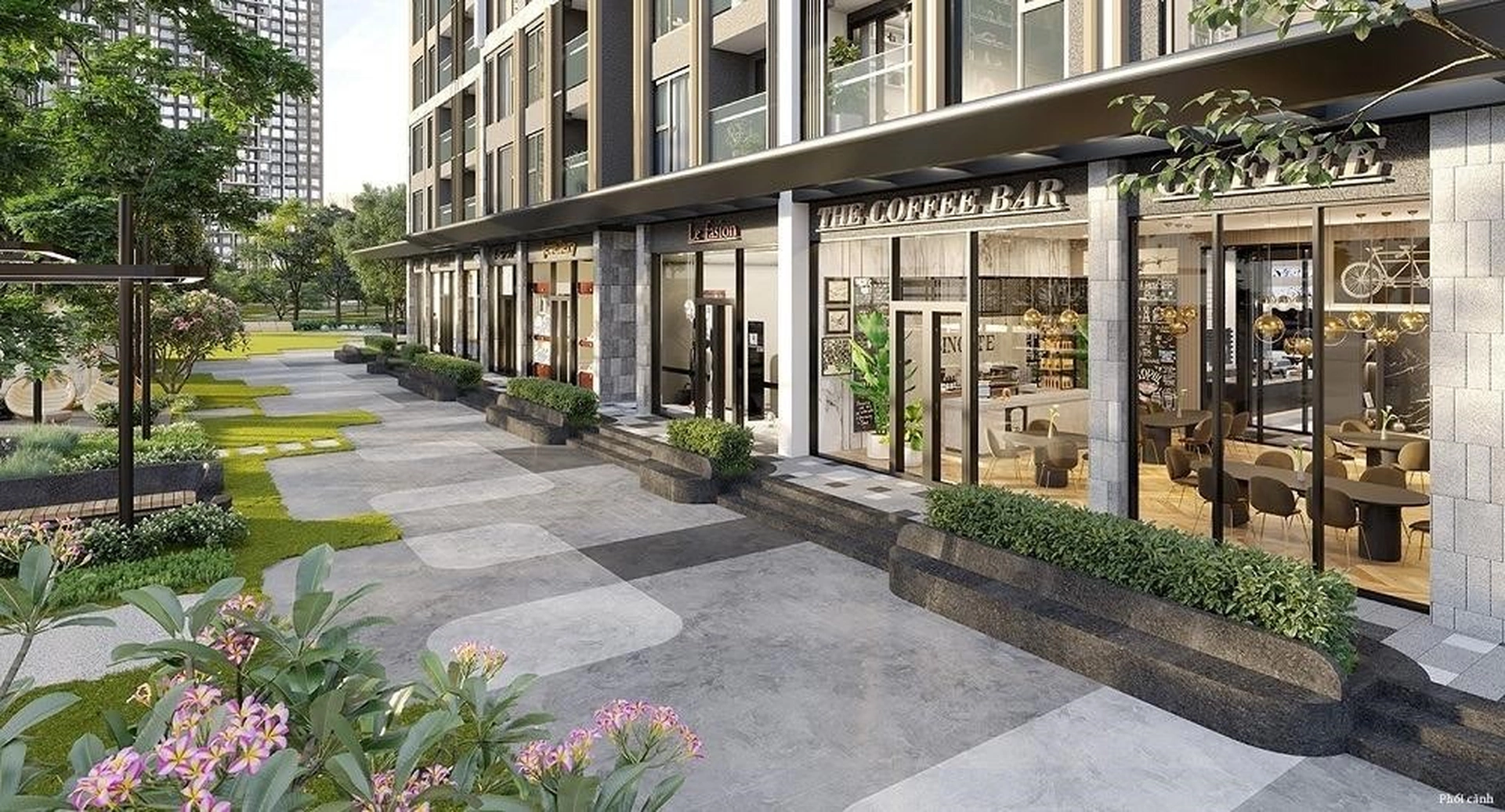 Tòa West D Masteri West Heights có bao nhiêu căn shophouse? 