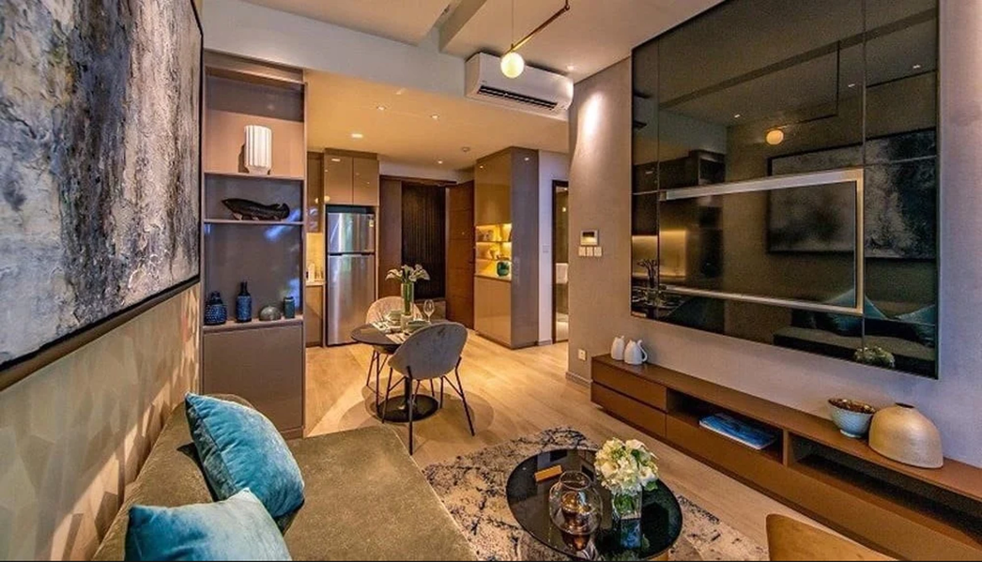 Căn hộ 2PN 72m2 phân khu Gardenia dự án Masteri Centre Point có giá bao nhiêu 1m2?