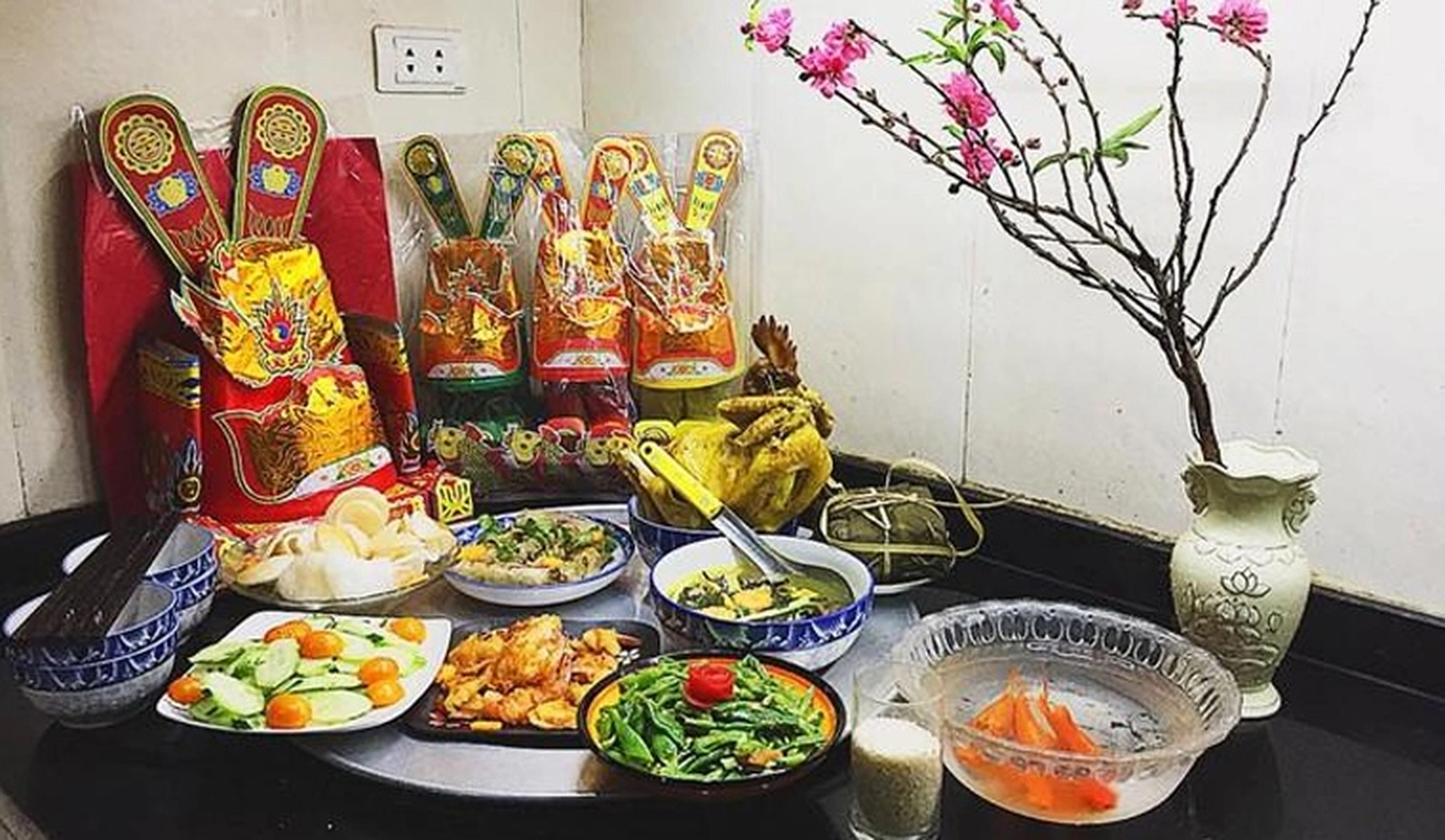 Mâm cúng ông Công ông Táo gồm có những gì?