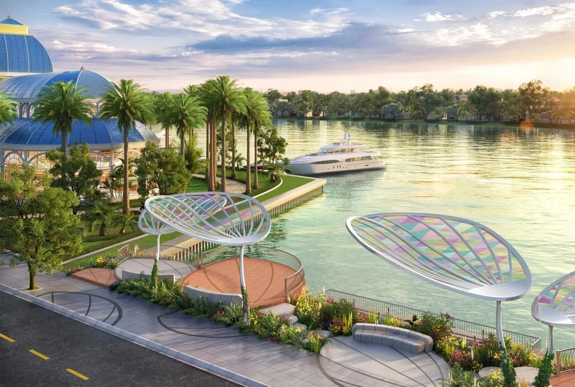 Những không gian chụp ảnh cực đẹp tại Vinhomes Grand Park