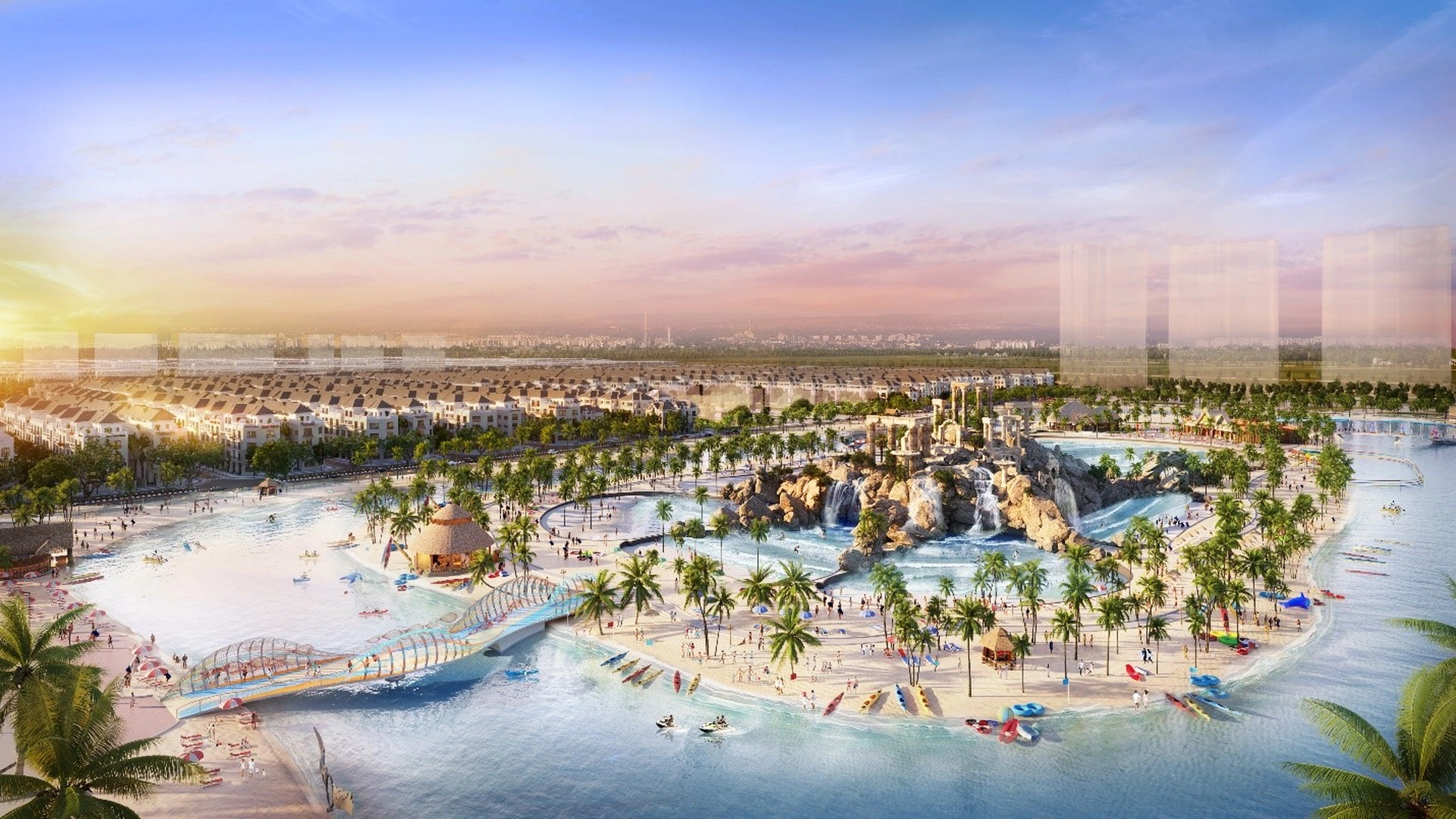 Ở Hà Nội mà "thèm" biển - Đến ngay Ocean Park 1, 2