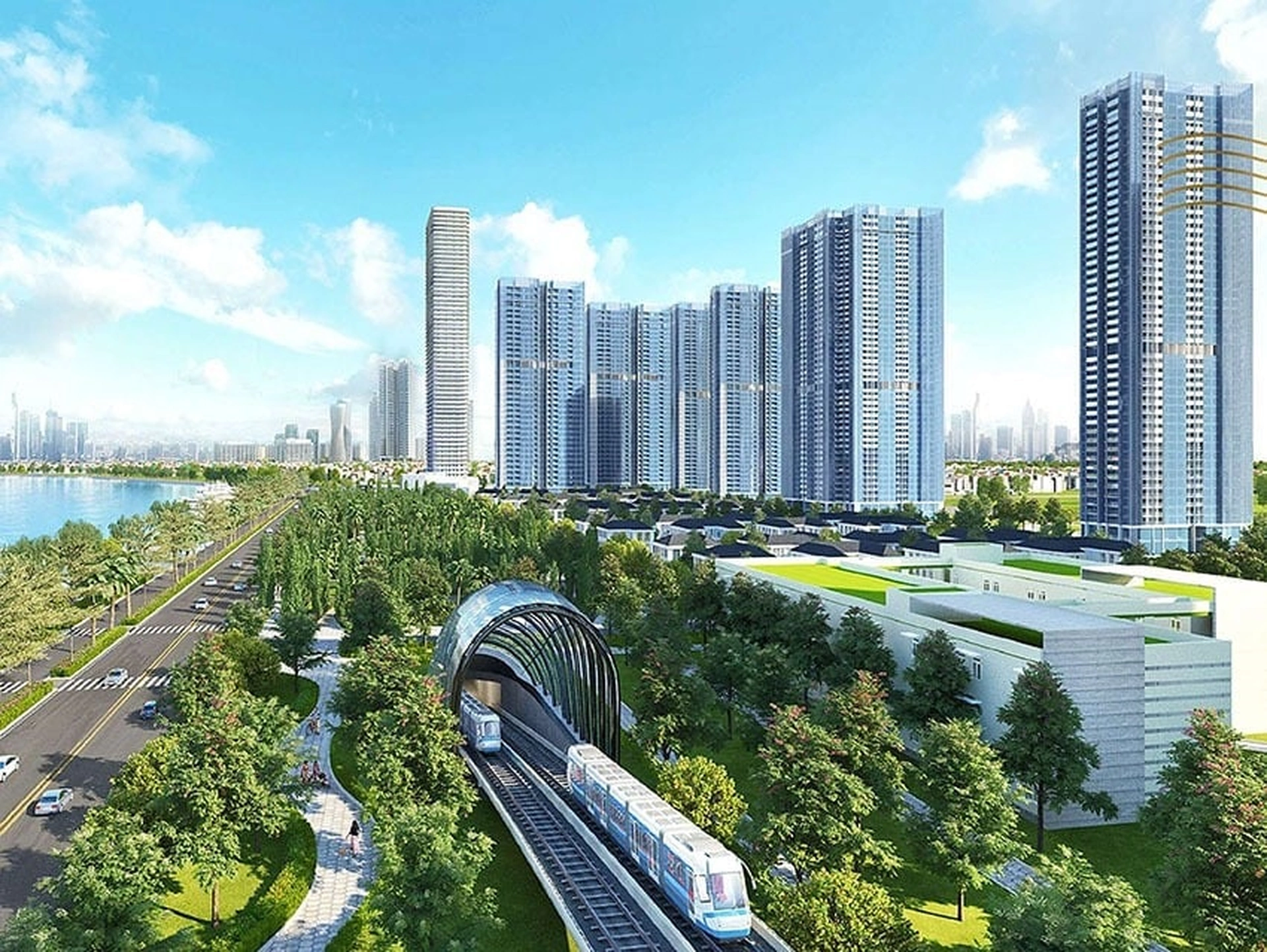 Có bể bơi trong Vinhomes Golden River không?