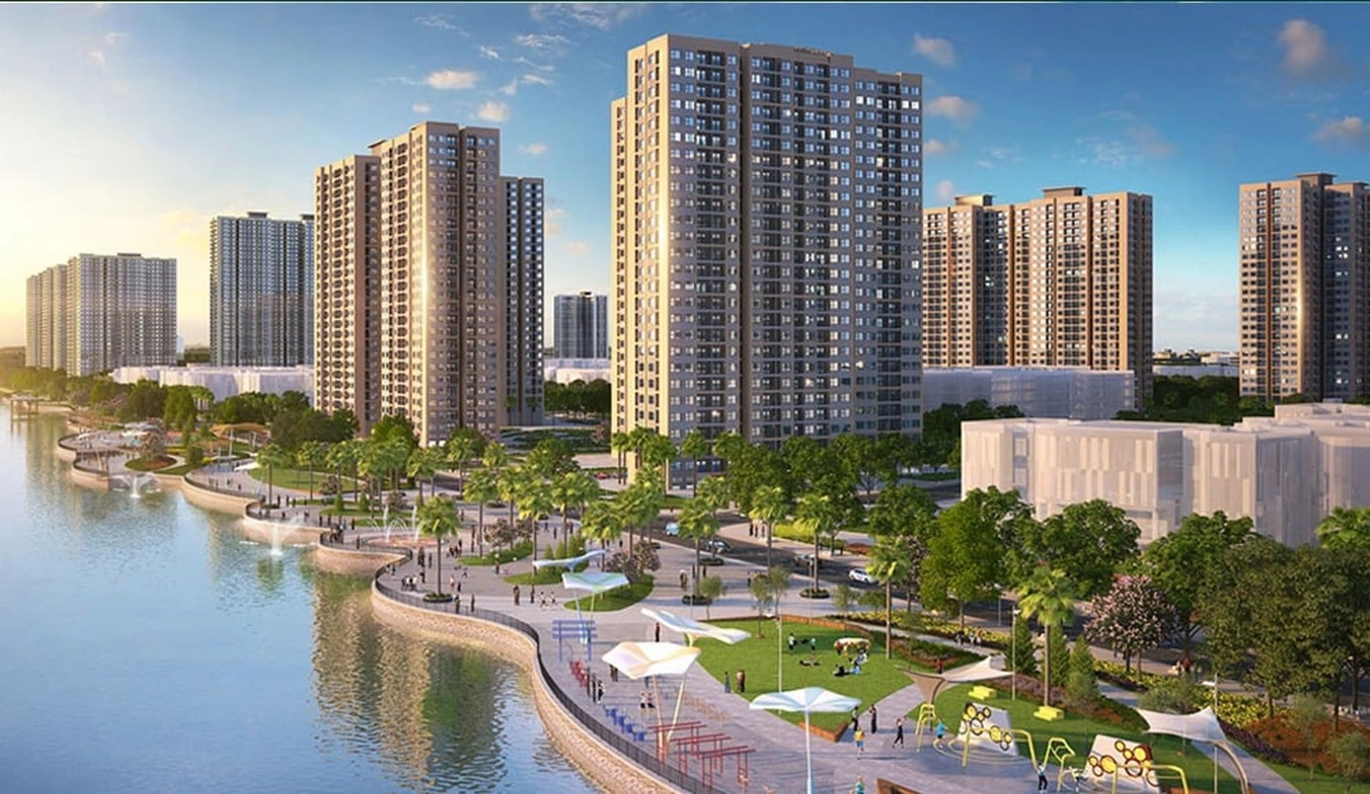 Tìm kiếm chốn bình yên giữa lòng phố thị tại căn hộ cao cấp Masteri Waterfront