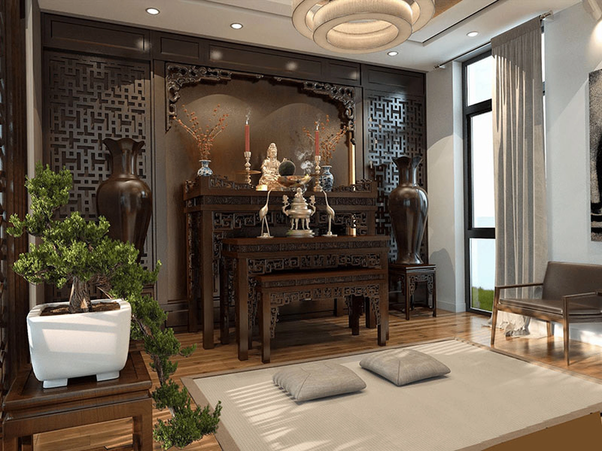 Tuổi Quý Sửu 1973 nên đặt bàn thờ hướng nào để thu hút tài lộc?