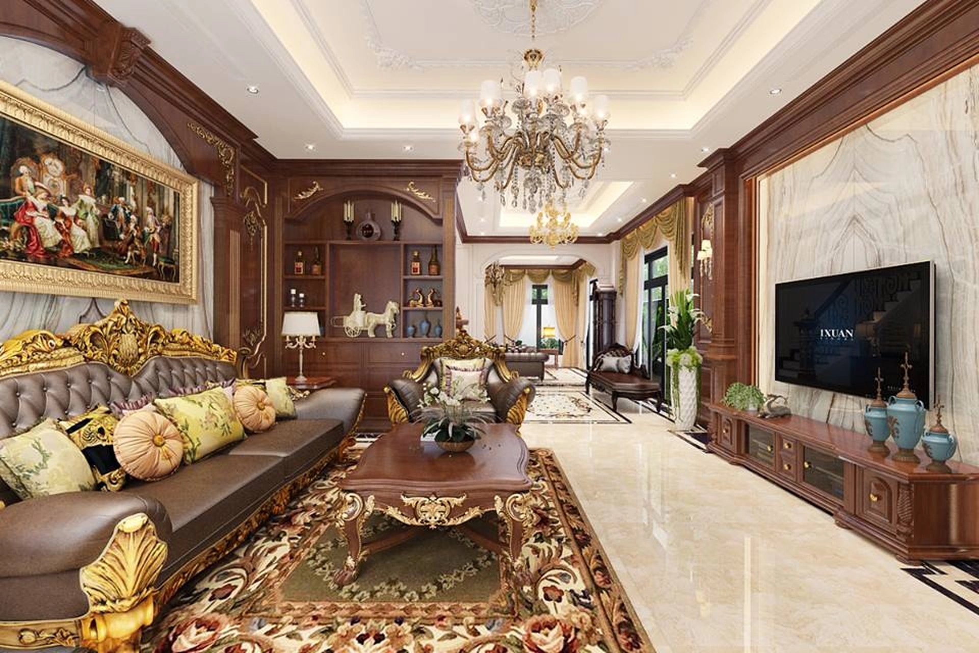 Có những tiêu chí nào để phối màu sắc của phòng khách một cách phù hợp?