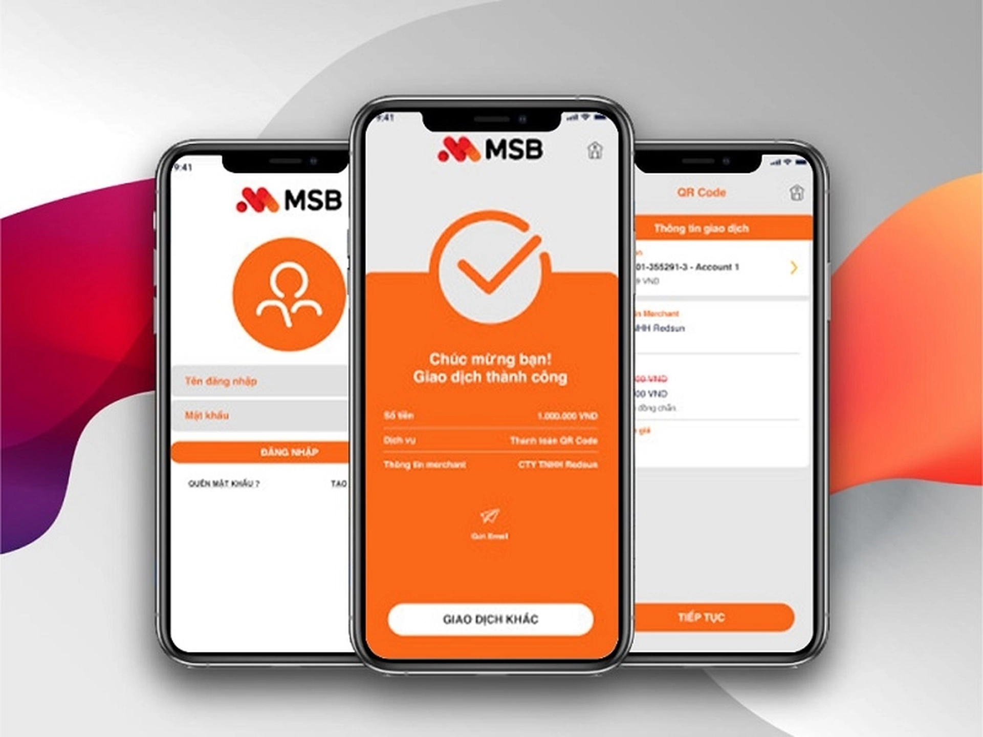 Các khoản phí khi sử dụng dịch vụ e-banking của MSB bao gồm những gì?